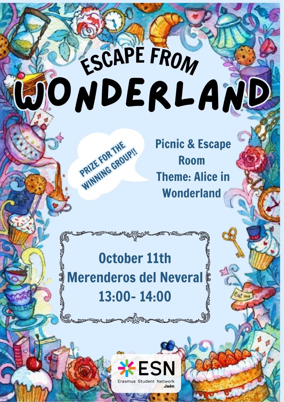 PICNIC & ESCAPE ROOM!