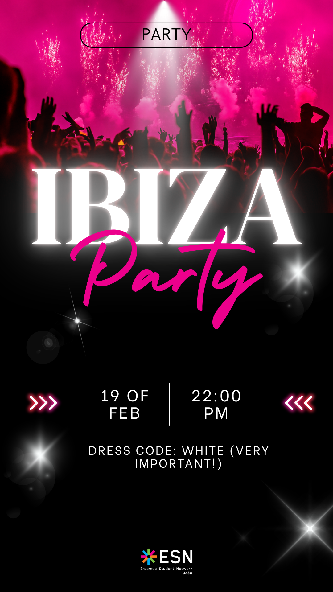 Ibiza Themed Party